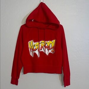 Upcycled WWE Hot Rod x Universal Threads Crop Hoodie M